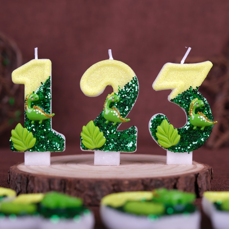 Holiday Candle Set - New 0-9 Number Birthday Candles original