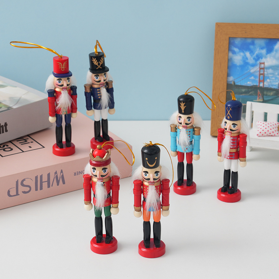 6pcs Christmas Nutcracker Wood - đánh giá và giá Nutcracker Figurine