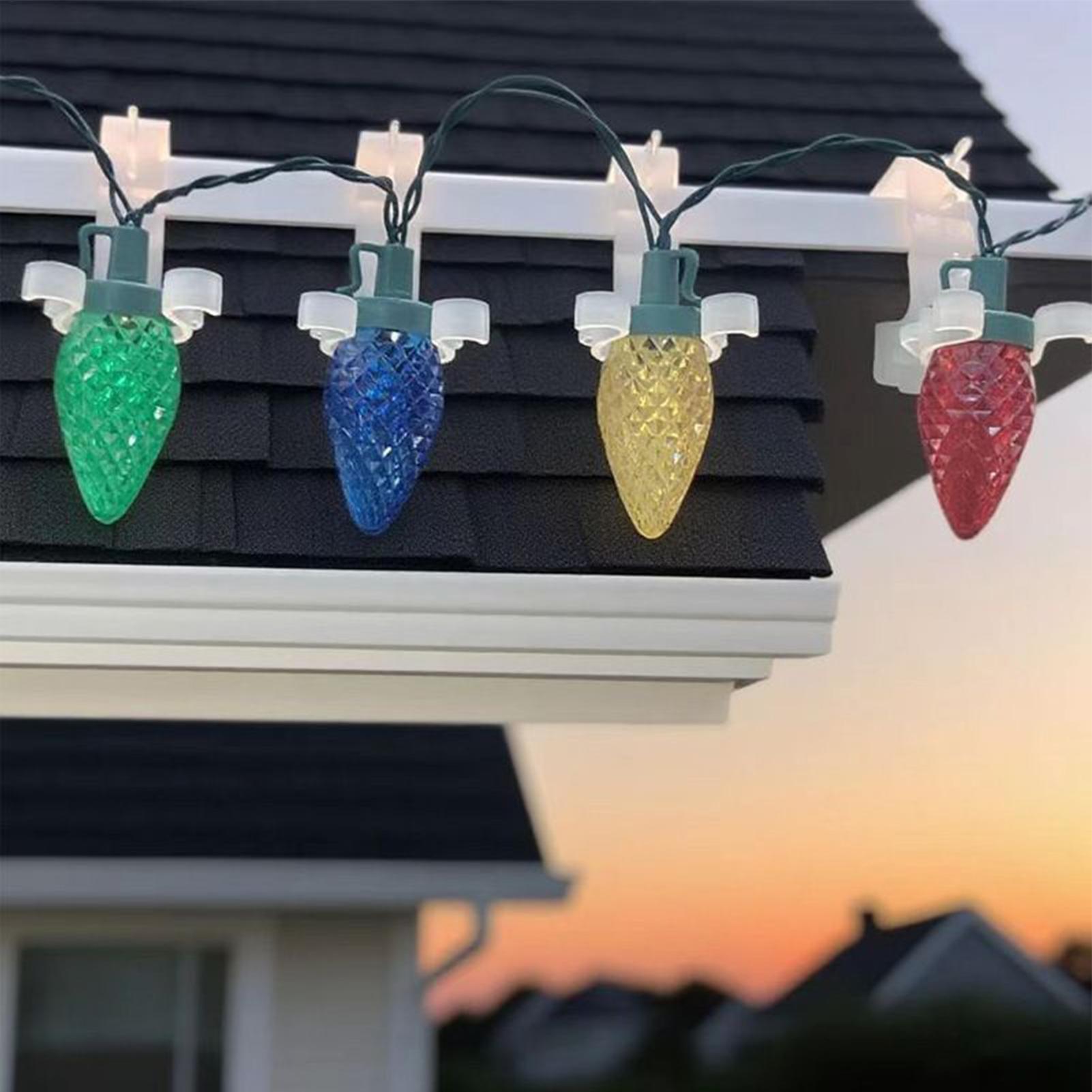 Christmas Light Gutter Clips 1 - đánh giá và giá Christmas Lights Outdoor