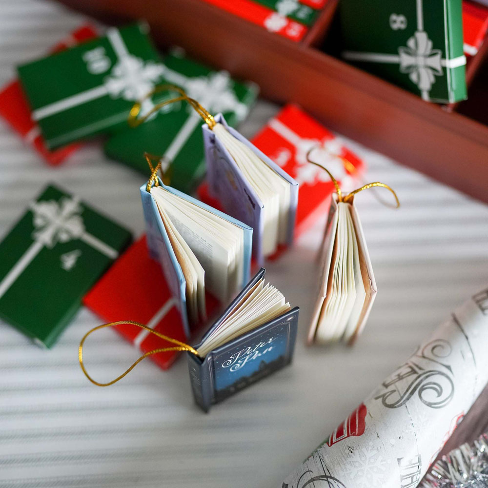 Mini Book Ornament Advent Cale - đánh giá và giá Advent Calendar Gift