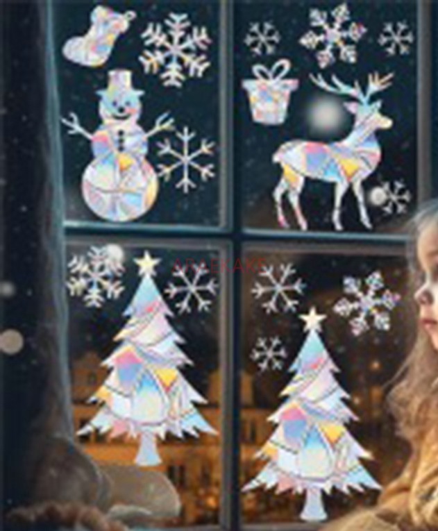 2set Christmas Electrostatic W - đánh giá và giá Snowflake Window Decal