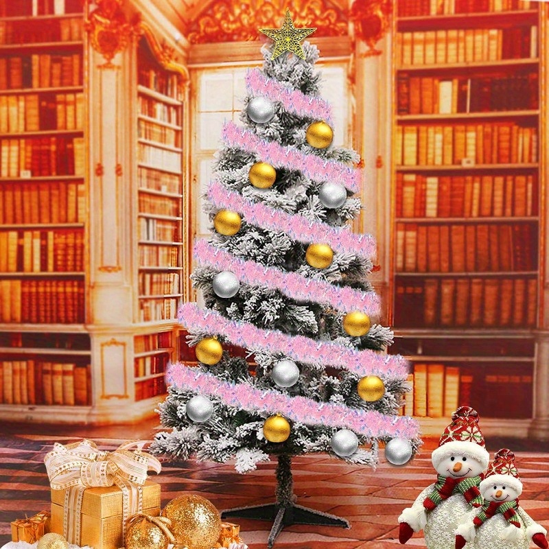 13Ft Pink Christmas Tinsel Gar - đánh giá và giá Tinsel Garland Decoration