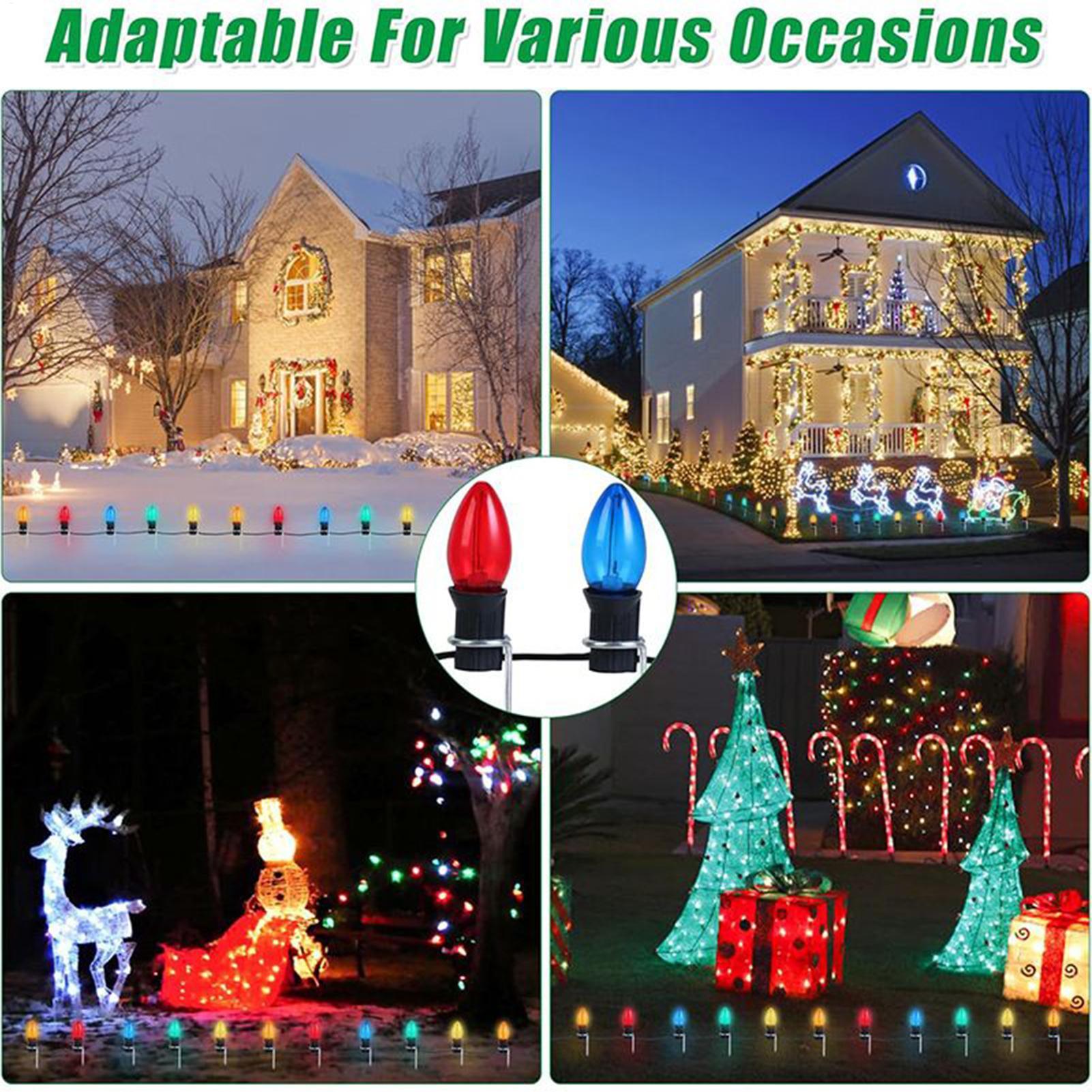Christmas Light Stakes 12-Inch - đánh giá và giá Christmas Lights Outdoor