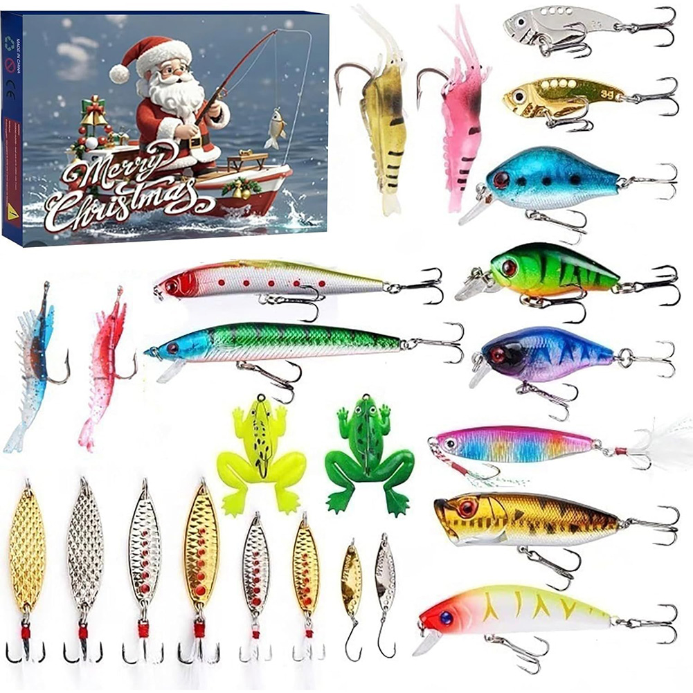 Christmas Fishing Tackle Gift  - đánh giá và giá Advent Calendar Gift